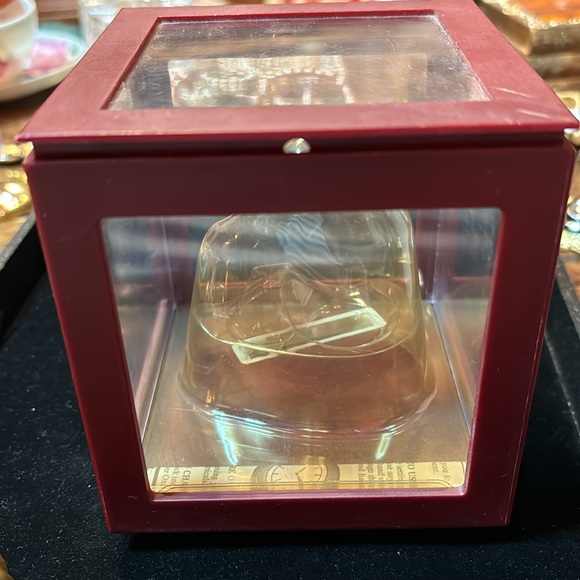 Elgin clock with gold tone cat watch a fish - Picture 6 of 13